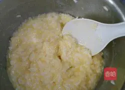 Rice egg pancake recipe 3
