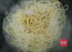 Illustration of how to make stir-fried noodles with vegetables 2