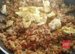 Soy Sauce Fried Rice Recipe Illustration 6