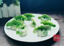 Illustration of how to make jade cabbage dumplings 17