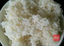 Illustration of how to make beef fried rice 1