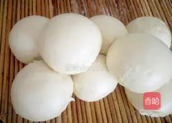 Illustration of how to make milk-flavored steamed buns 14