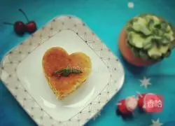 Illustration of how to make banana waffles 1