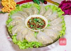 Illustration of how to make potato flour dumplings 16