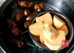 Illustration of the recipe of sweet potato puree love cake (belongs to your love) 1