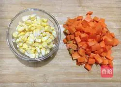 Illustration of how to make braised pork ribs with rice 2