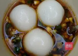 Illustration of making shepherd's purse meat dumplings 7