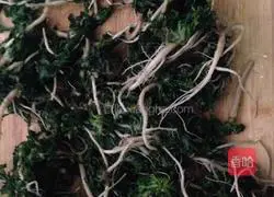 Illustration of how to make shepherd's purse dumplings 1