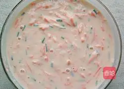 Illustration of how to make carrot cake 3