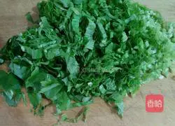 Illustration of making bean dregs and vegetable cakes 3