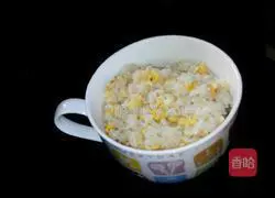 Illustration of how to make chili powder and egg fried rice 12