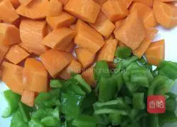 Illustration of tomato braised rice 1