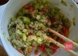  Sophora japonica Illustration of making coarse grain pancakes 6