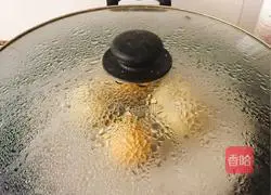 Illustration of how to make orange steamed buns 15 