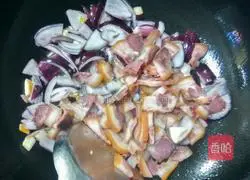 Illustration of how to make Shaobing with vegetables 3