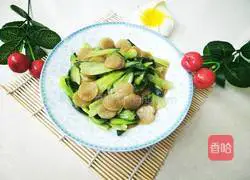 Illustration of how to make stir-fried vegetables with bean cakes 12