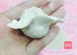 Illustration of how to make fennel dumplings 10