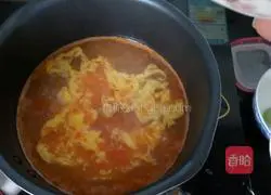 Baby food supplement sweet potato sesame cake and persimmon soup recipe illustration 6