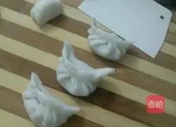 Illustration of how to make crystal dumplings 6