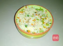 Illustration of how to make fried rice 5