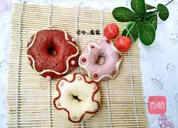 Illustration of how to make donuts (steamed buns) 16