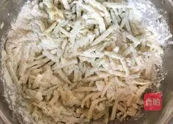 Illustration of how to make jade melon silk cake 3