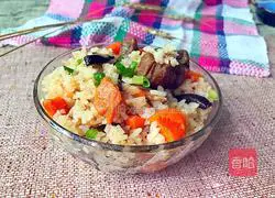 Illustration of how to make braised pork ribs with rice 20