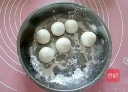 Illustration of how to make glutinous rice balls 9