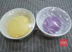 Illustration of how to make double potato blossom steamed buns 4