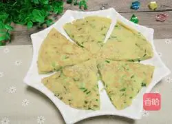 How to make garlic and egg pancakes Illustration 1