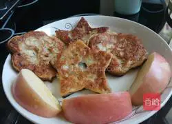 Illustration of how to make leftover porridge and pancakes 8