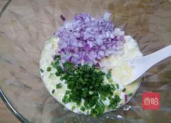 Illustration of how to make fish egg cakes 3