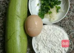 Zucchini egg pancake recipe 1