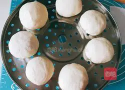 Illustration of how to make steamed buns with dried plums, vegetables and meat 14