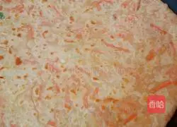 (Hot noodles) Carrot shredded cake recipe 17