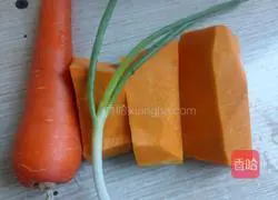 Illustration of how to make pumpkin silk cake 1