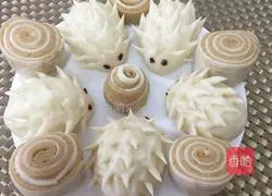 Brown sugar hedgehog steamed buns recipe 15