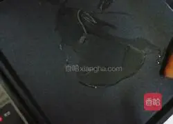 Illustration of how to make hollow sesame cake 16