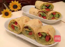 Mexican Avocado Bean Burrito Recipe Illustration 19