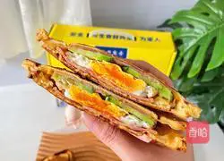 Hot Pressed Egg Sandwich Recipe Illustration 8