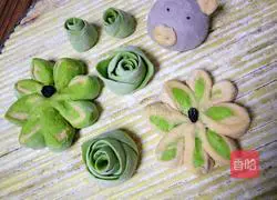 Illustration of how to make fancy steamed buns 19