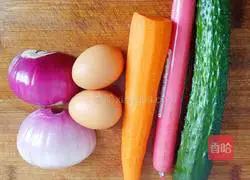 Egg Fried Rice Recipe Illustration 1