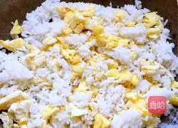 Egg Fried Rice Recipe Illustration 3