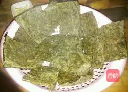 Illustration of how to make sweet potato leaf cake 10