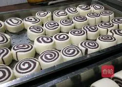 Illustration of how to make two-color steamed buns 6