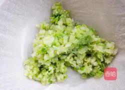 Illustration of how to make cabbage stuffed dumplings 11