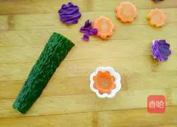 Illustration of how to make big tree fried rice 11