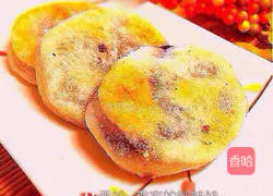 Illustration of making glutinous rice brown sugar cake 9