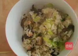 Illustration of how to make lazy fried rice 5