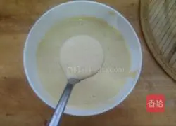 Milk Illustration of how to make fragrant corn cakes 5